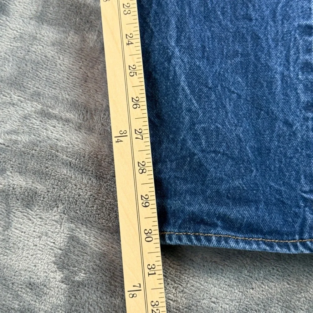 Levi's 501 Men's Jeans Straight Leg Size 34X34‎ Dark Wash 5 Button Fly